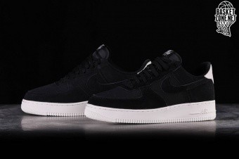 nike air force 1 07 suede black white