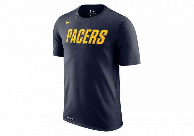NIKE NBA INDIANA PACERS DRY TEE COLLEGE NAVY