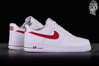 jordan air force 1 red and white
