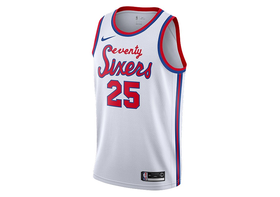 sixers classic edition jerseys