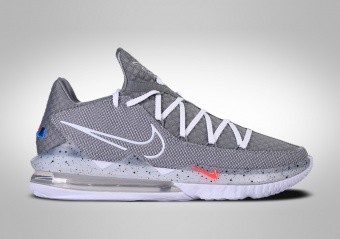 NIKE LEBRON 17 LOW PARTICLE GREY