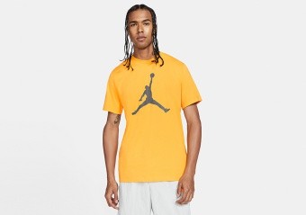 air jordan yellow t shirt