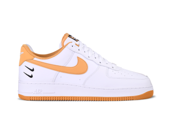 NIKE AIR FORCE 1 LOW '07 DOUBLE SWOSH WHITE LIGHT GINGER